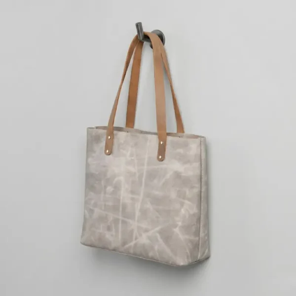 Tote Bag Toile Cirée Beige