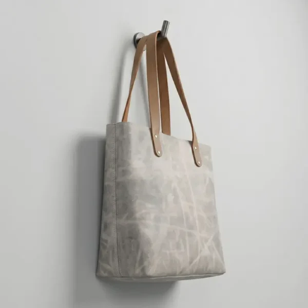 Tote Bag Toile Cirée Beige